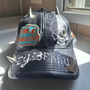 Eyeberry International Punk Patchwork Hat